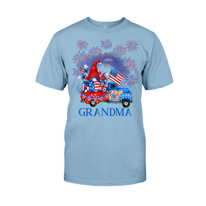 Grandma - Personalized Independence Day T-shirt and Hoodie