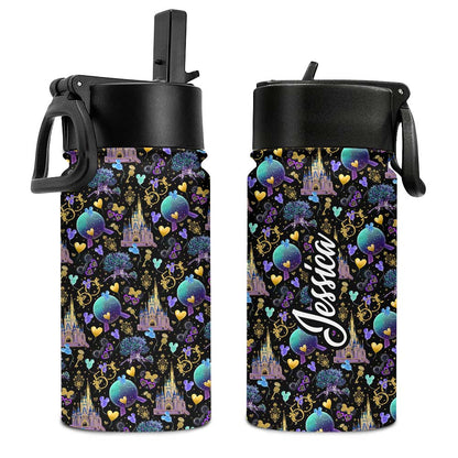 Magic Mouse Ears - Personalized Kids Water Bottle