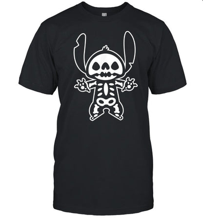 Skull Costume Ohana T-shirt and Hoodie 0823