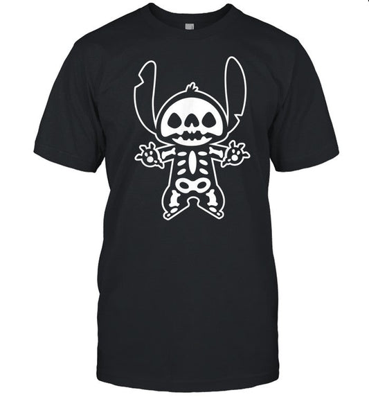 Skull Costume Ohana T-shirt and Hoodie 0823