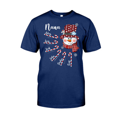 Rockin The Nana Life - Personalized Grandma T-shirt and Hoodie