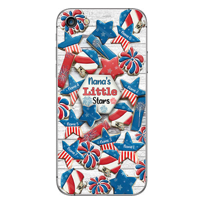 Nana's Little Stars - Personalized Independence Day Grandma Phone Case