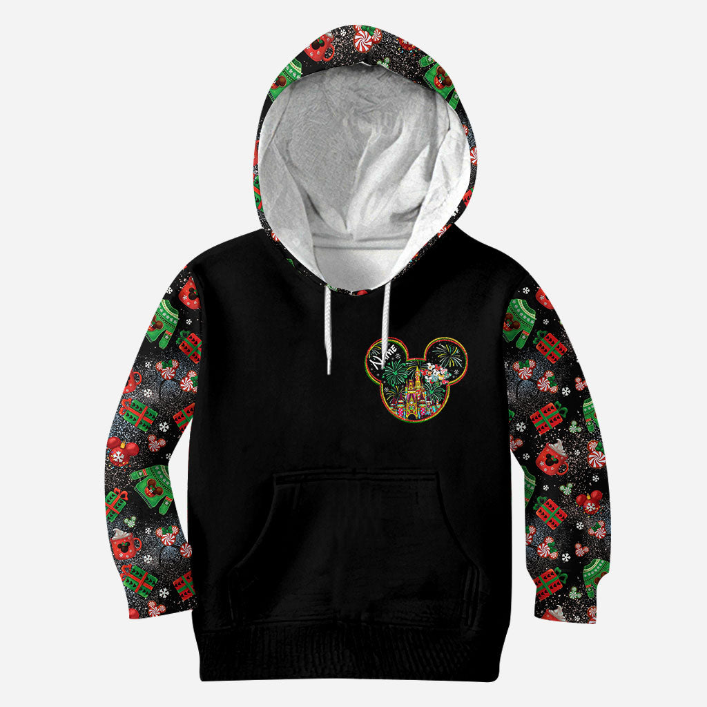 Merry Christmas - Personalized Christmas Mouse Hoodie and Leggings
