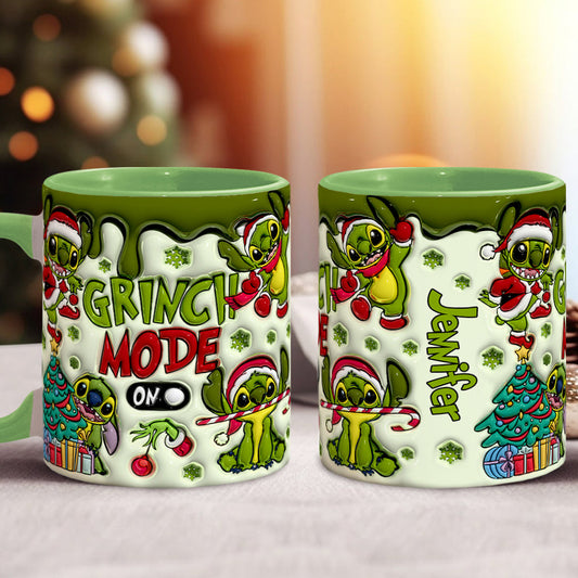 Merry Christmas - Personalized Ohana Accent Mug