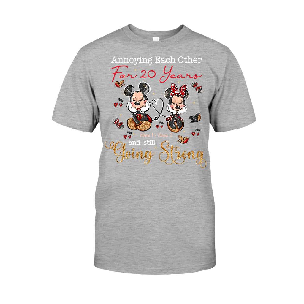 Annoying Each Other - Personalized Mouse T-shirt and Hoodie