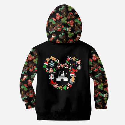 Merry Christmas - Personalized Mouse Hoodie and Leggings