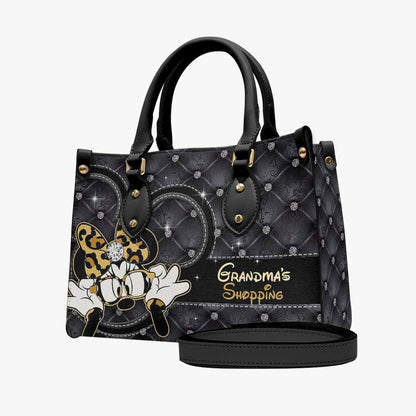 Grandma's Shopping - Personalized Leather Handbag