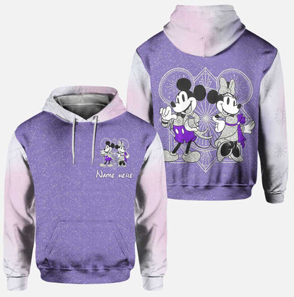 100 Years Of Wonder - Personalized Mouse Hoodie and Leggings