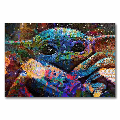 Colorful Cute Baby - Poster 1020