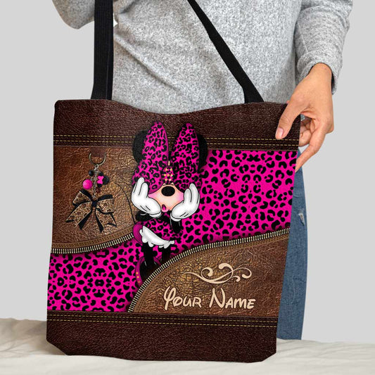 Dreamy Mouse Ears Stay With Me - Personalized Tote Bag