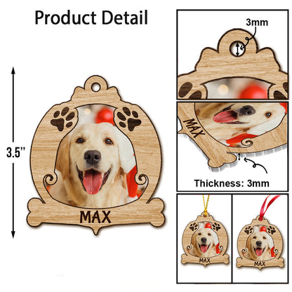 Lovely Cat Dog Paws - Personalized Christmas Ornament (Printed On Both Sides)