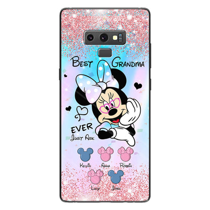 Best Grandma Ever Mouse Ears - Personalized Phone Case