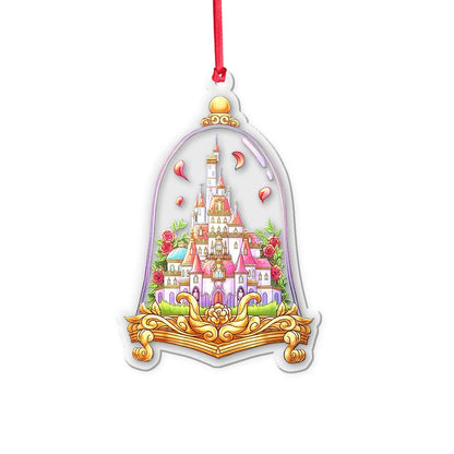 Beast’s Castle - Christmas Mouse Transparent Ornament