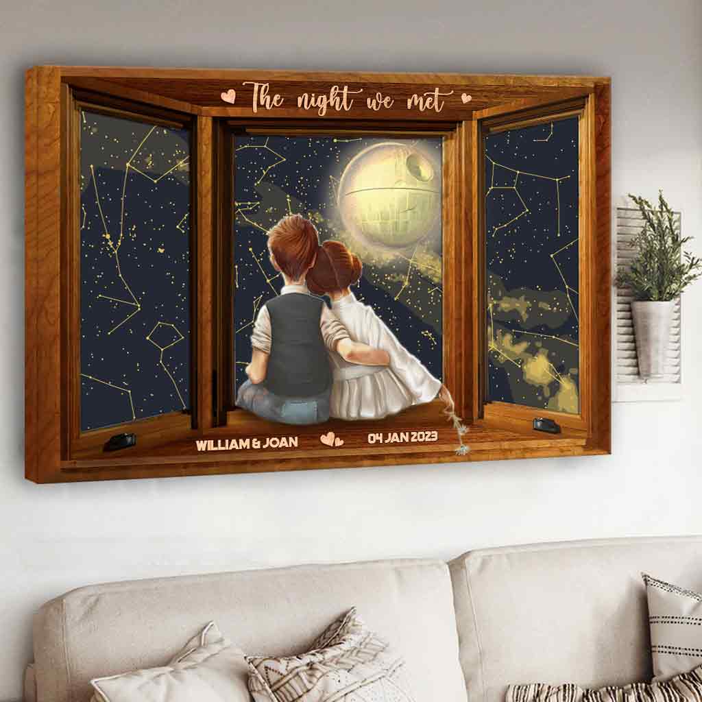 I Love You I Know - Personalized The Force Canvas and Poster