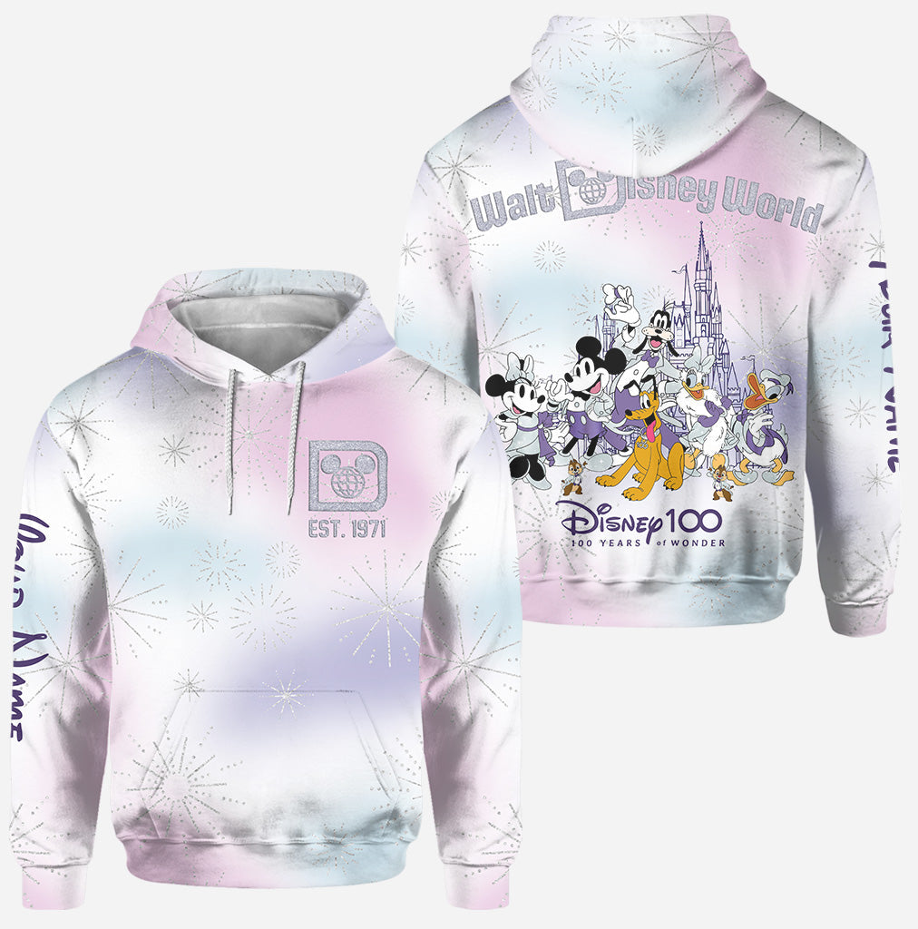 100 Years Of Wonder - Personalized Mouse Hoodie and Leggings