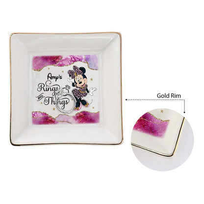 Rings And Things - Personalized Mouse Jewelry Dish