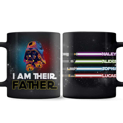 I Am Their Father - Personalized Father's Day The Force Mug