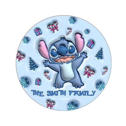 Ohana - Personalized Ohana Round Rug