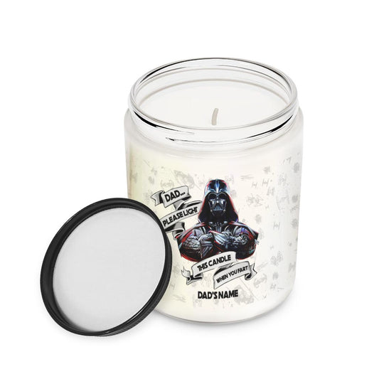 Dad Please - Personalized The Force Candle