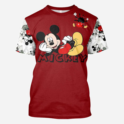 Colorful Mouse Mouse All Over Shirts