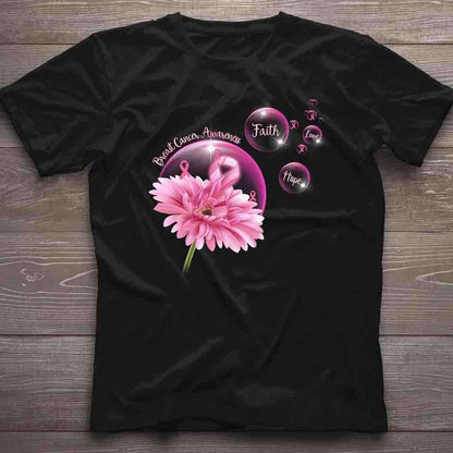 Faith Hope Love - Breast Cancer Awareness T-shirt and Hoodie 0822