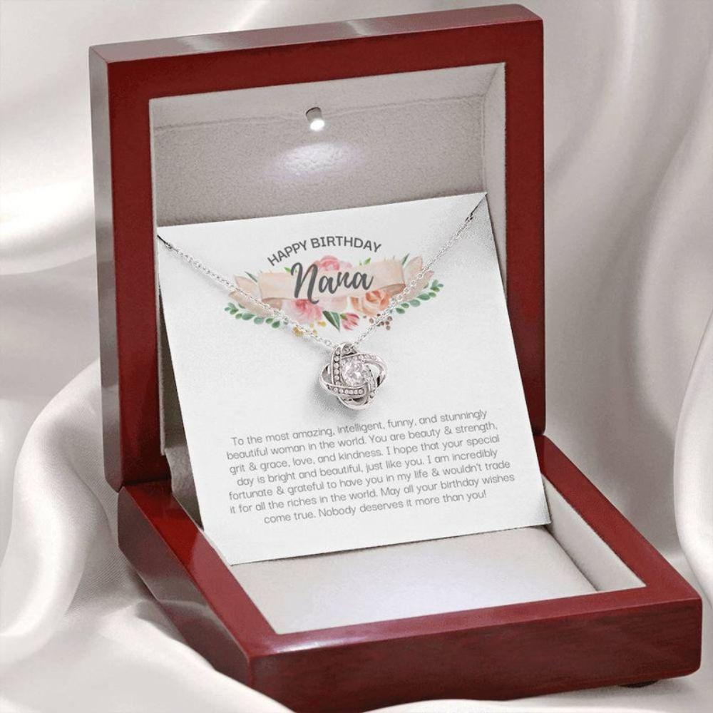 Gift For Grandmother - Grandma Love Knot Necklace 0921