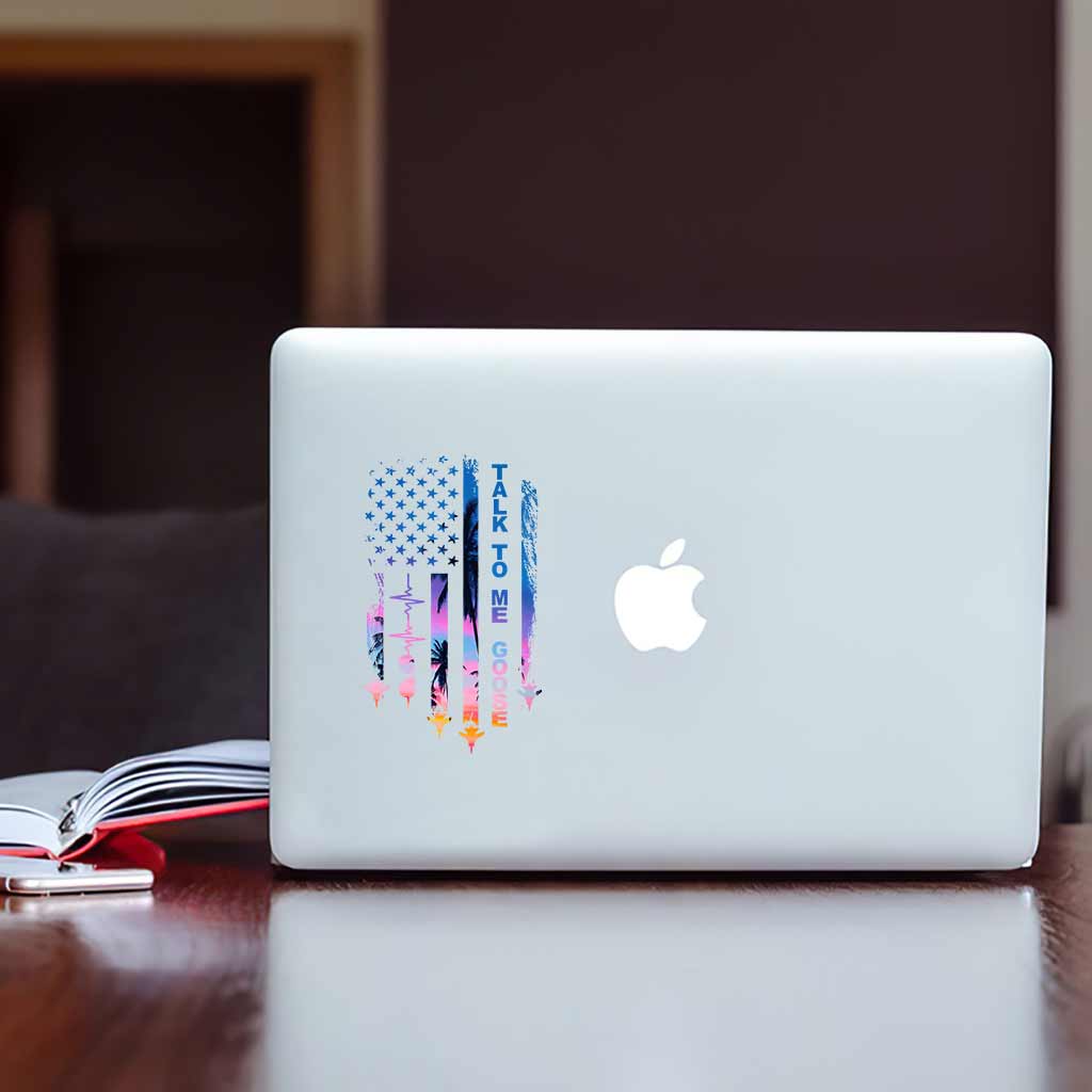 Talk To Me - Independence Day Top Gun Decal Full