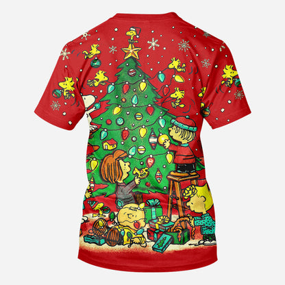Christmas Tree All Over Shirt 0823