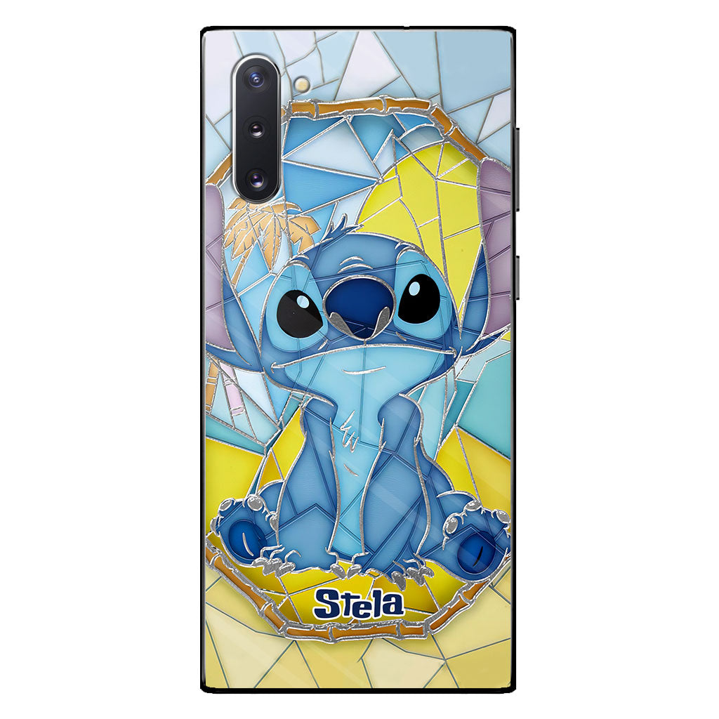 Stained Glass Hawaii - Personalized Ohana Phone case