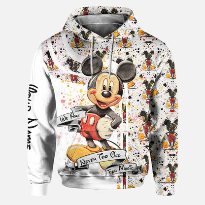 Mouse Ears - Personalized Hoodie And Leggings