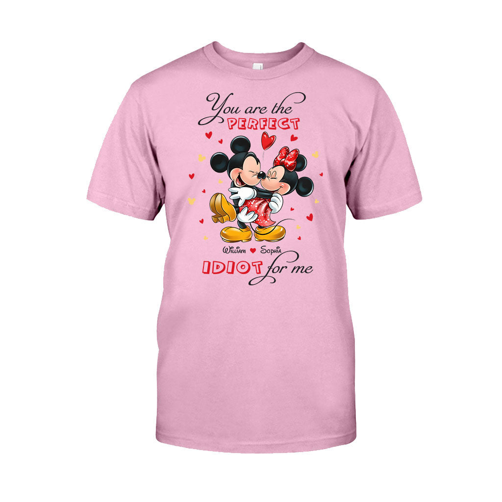 Perfect Idiot - Personalized Couple Mouse T-shirt and Hoodie