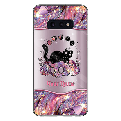 The Cat Witch - Personalized Black Cat Phone Case