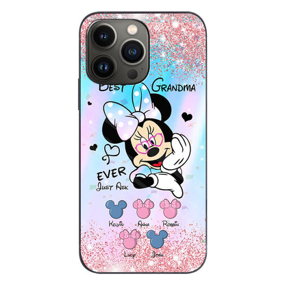 Best Grandma Ever Mouse Ears - Personalized Phone Case