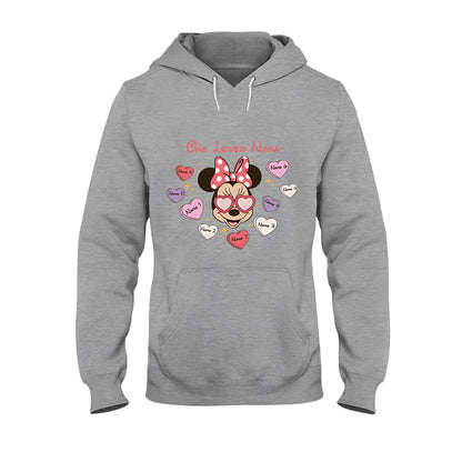 One Loved Grandma - Personalized Valentine Grandma T-shirt and Hoodie