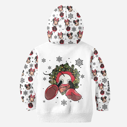 Merry Christmas - Personalized Christmas Mouse Hoodie and Leggings