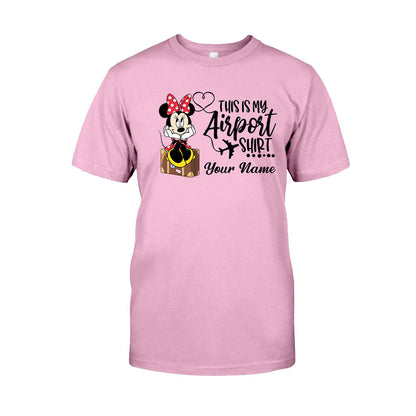 This Is My Airport Shirt - Personalized Mouse T-shirt and Hoodie