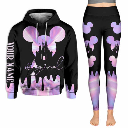 Never Too Old For Magic - Personalized Mouse Hoodie and Leggings