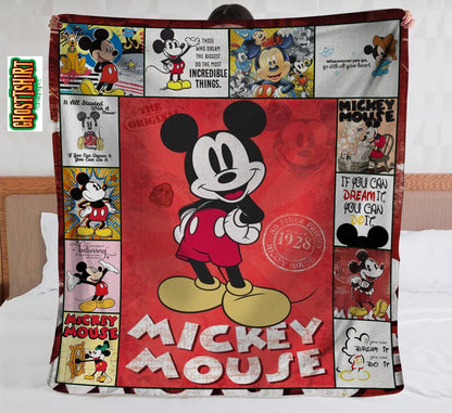 Classic Mouse Blanket 0523