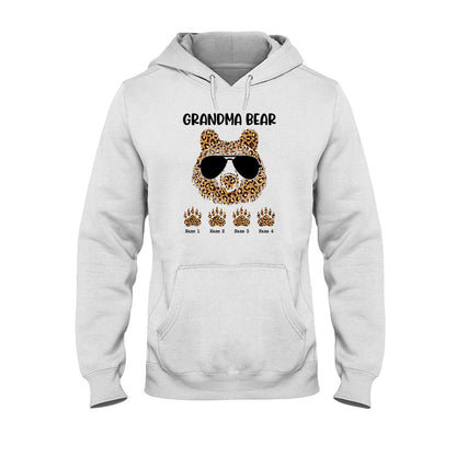 Grandma Bear - Personalized Grandma T-shirt and Hoodie