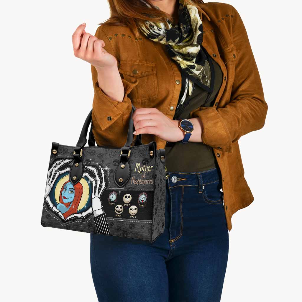 Mother Of Nightmares - Personalized Mother's Day Nightmare Leather Handbag