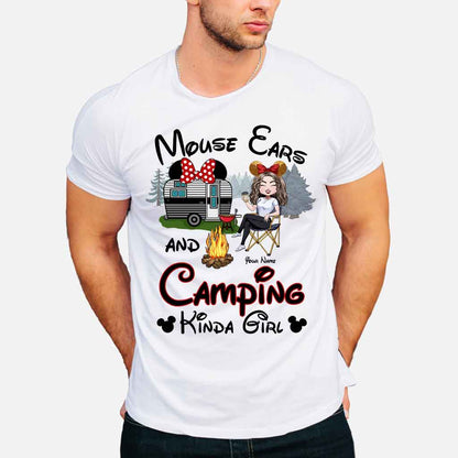 Camping Kinda Girl - Personalized T-shirt and Hoodie
