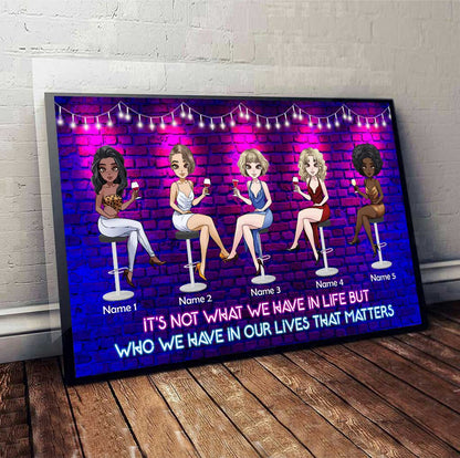 Best Friends - Personalized Bestie Poster