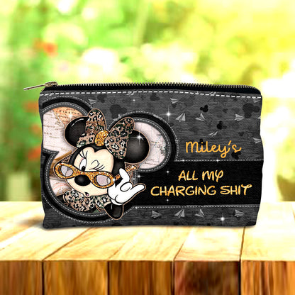All My Charging Shit - Personalized Mouse Pouch