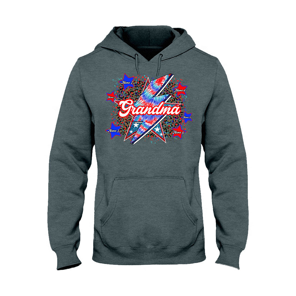 Grandma - Personalized Independence Day T-shirt and Hoodie