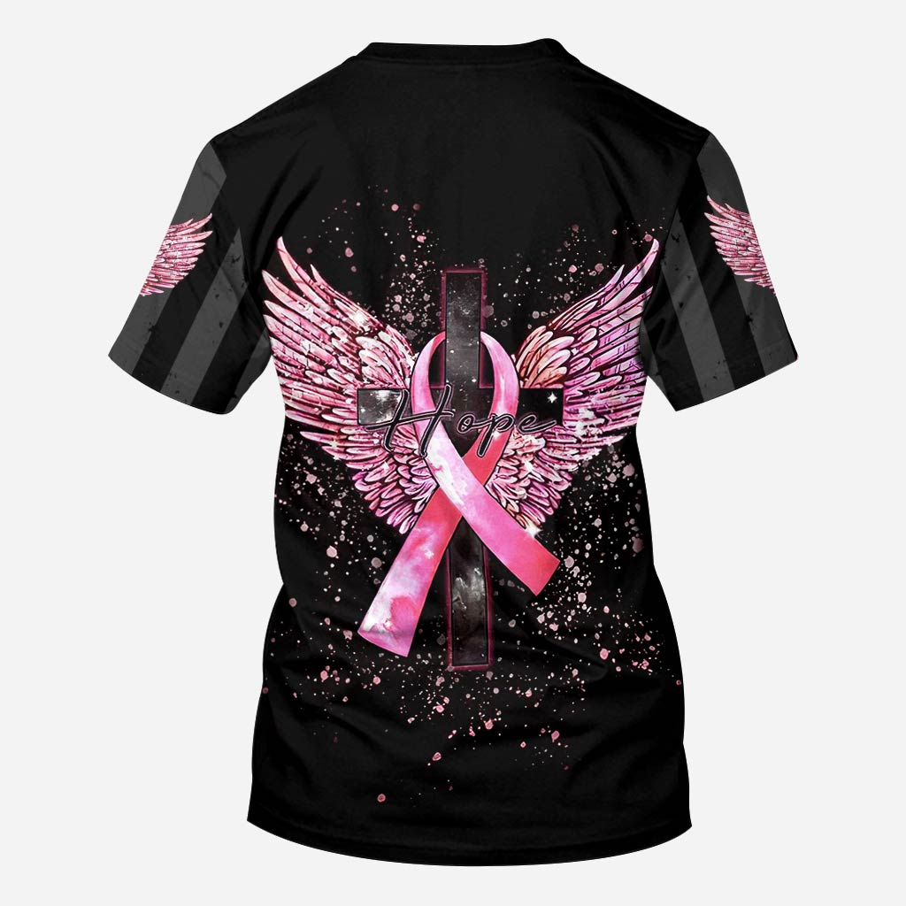 Hope Wings - Breast Cancer Awareness All Over T-shirt and Hoodie 1021
