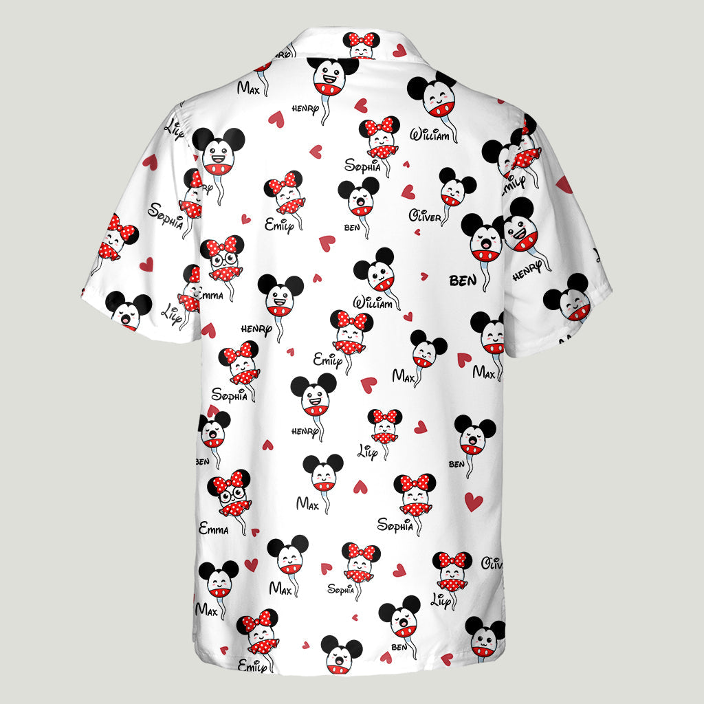 Daddy Mouse - Personalized Mouse Hawaiian Shirt