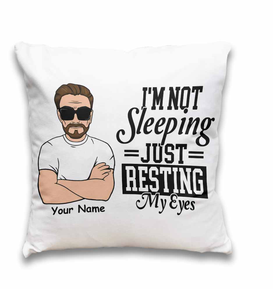 Daddy Sleep Pillow - Personalized Father's Day Throw Pillow