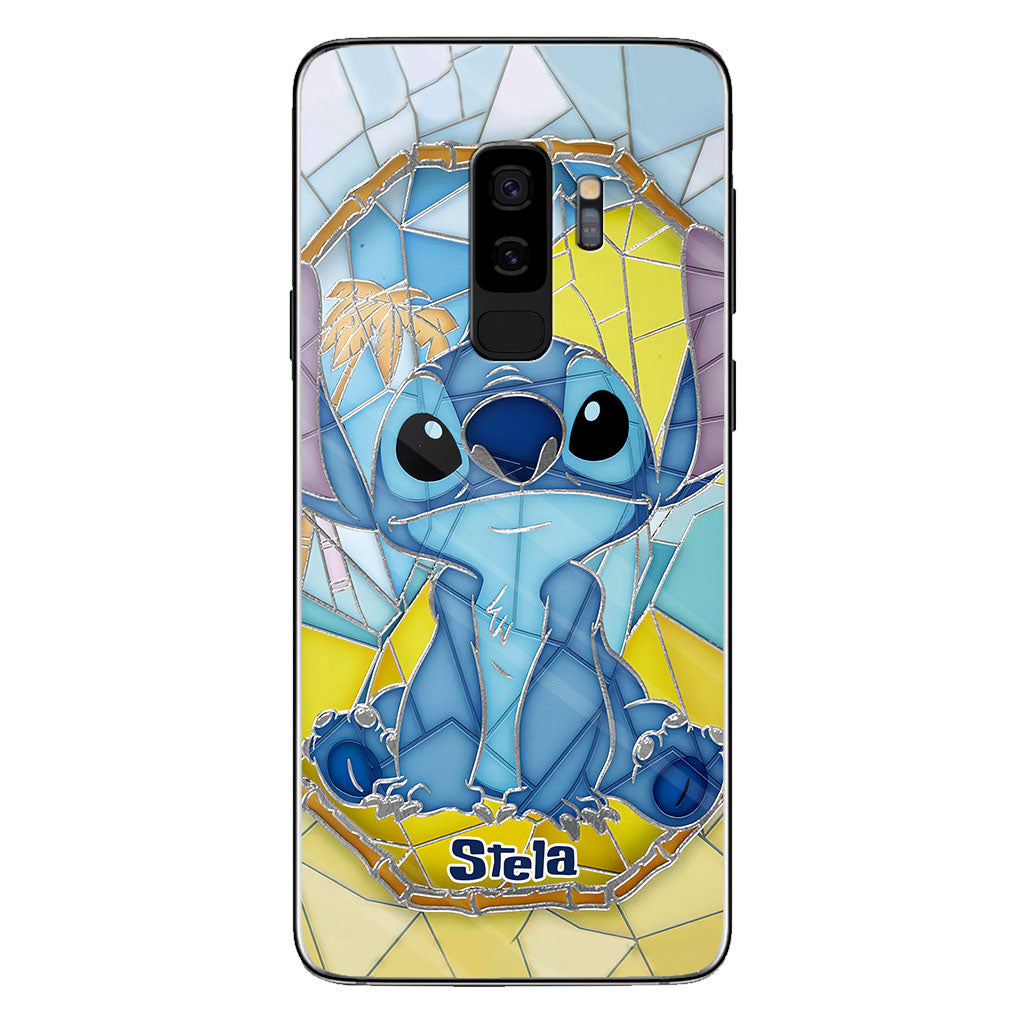 Stained Glass Hawaii - Personalized Ohana Phone case