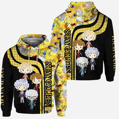 Stay Golden - Personalized Hoodie and Leggings