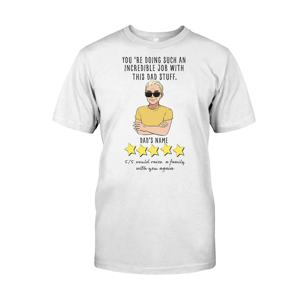 Incredible Dad - Personalized Father's Day T-shirt and Hoodie